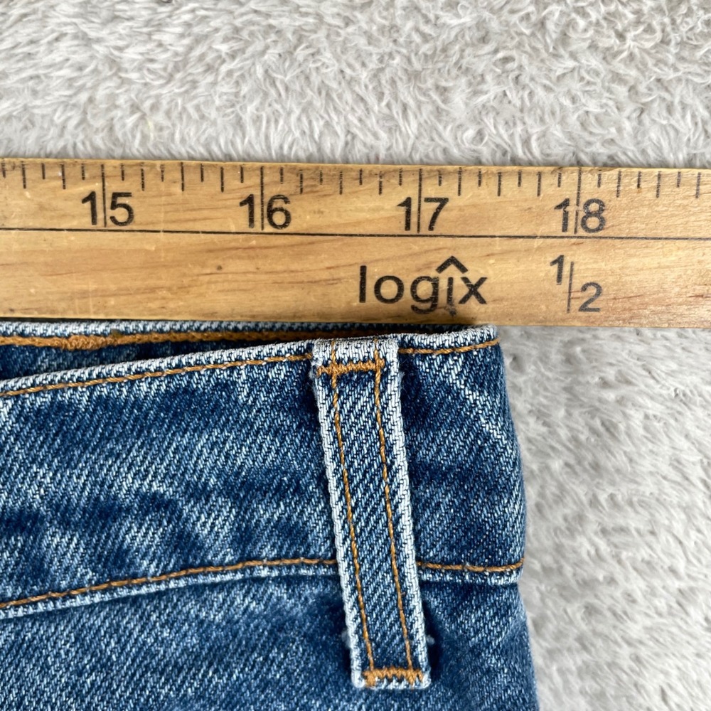 Vintage Levi 517 Jeans Mens 34x28 Blue Faded Orange Tab Retro Bootcut oREAD - Picture 6 of 11